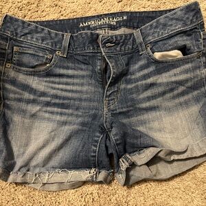 American Eagle Outfitters Women's Blue Denim Shorts
